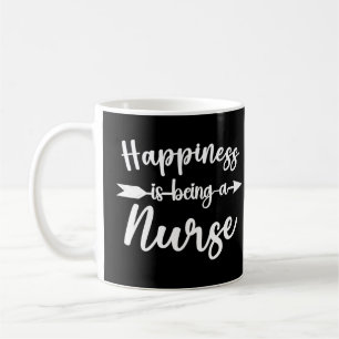 Glück bedeutet, ein Krankenpfleger zu sein Lustige Kaffeetasse