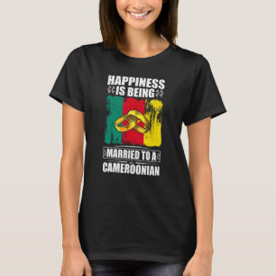 Glück bedeutet, mit einem kamerunischen Kameruner T-Shirt