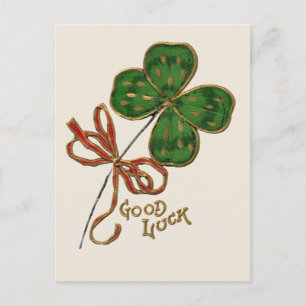 Glück bei der Irish St. Patrick's Day Postcard Postkarte