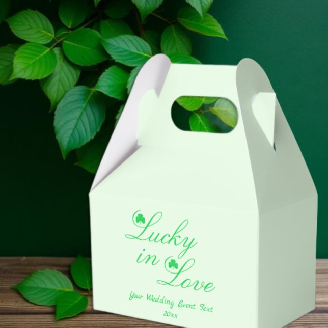 Glück bei Liebe Hochzeit Geschenkschachtel (Von Creator hochgeladen)