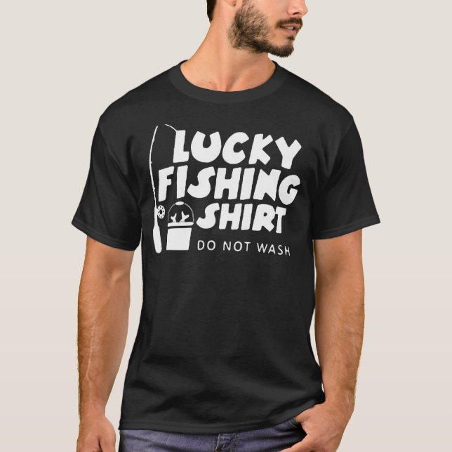 Glück beim Angeln 2 T-Shirt (Vorderseite)
