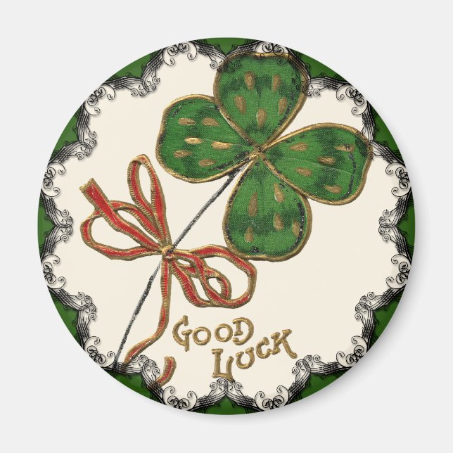 Glück beim Irish St. Patrick's Day Magnet (Vorne)