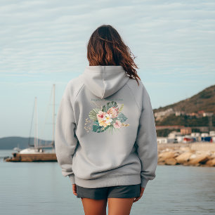 Glück blüht innerhalb des Hoodie Sweatshirt