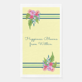 Glück blüht von innen - Springtime Serviette