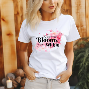 Glück blüht von innen T-Shirt