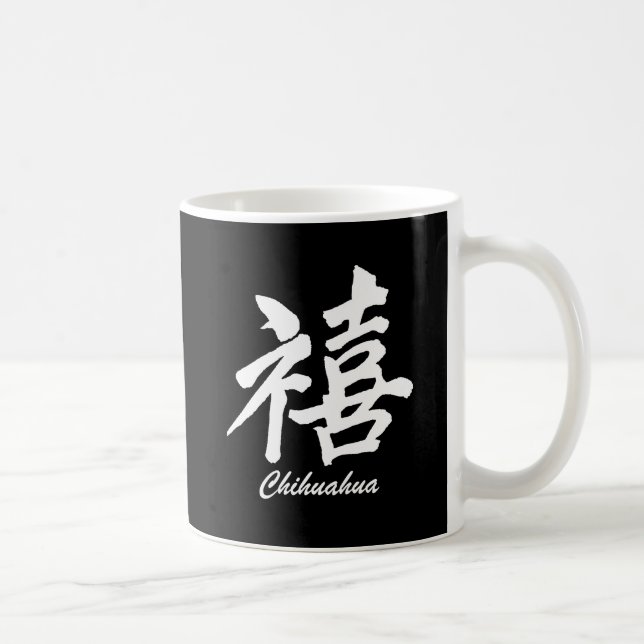 Glück-Chihuahua Kaffeetasse (Rechts)