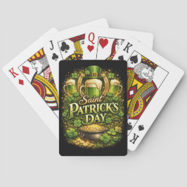 Glück der Emerald Isle Spielkarten
