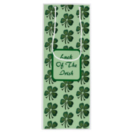 Glück der grünen irischen Kleeblatt 2025 Geschenktüte Für Weinflaschen