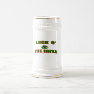 Glück der Iren Bierkrug - Perfektes Geschenk Bierglas