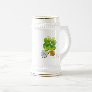 Glück der irischen des St Patrick Bierglas