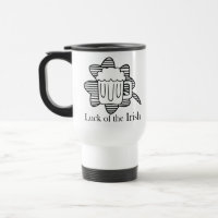 Glück der irischen Reise-Tasse