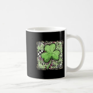 Glück der Kacheln St. Patricks Tag Leopard Glück Kaffeetasse