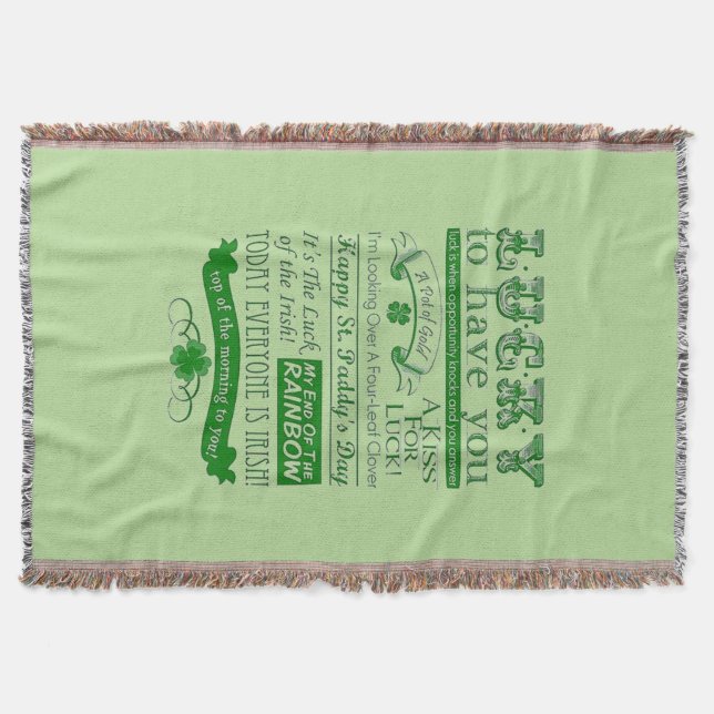 Glück, dich zu haben decke (Vorderseite)