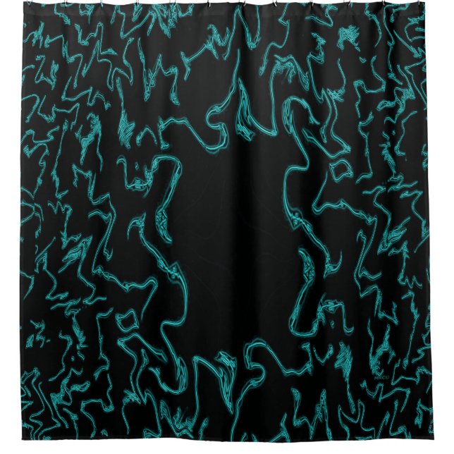 Glück...... Duschvorhang (Vorderseite)