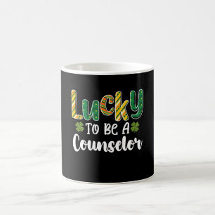 Glück, ein Berater zu sein, Schule St. Patrick's D Kaffeetasse