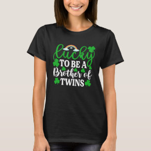 Glück, ein Bruder von Twins St Patrick's Day zu se T-Shirt