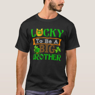 Glück, ein großer Bruder zu sein Niedlich Happy St T-Shirt