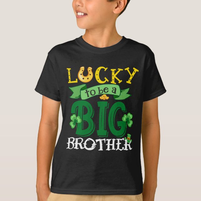 Glück, ein Kleeblatt der Brüderin St. Patrick_s Da T-Shirt (Vorderseite)