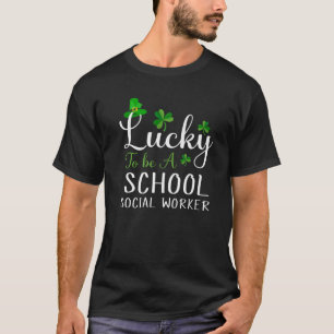 Glück, ein Sozialarbeiter in der Schule zu sein Ha T-Shirt