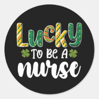 Glück, ein Tag der Krankenschwester St. Patrick zu