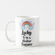 Glück, eine Nukleare Tasse zu sein