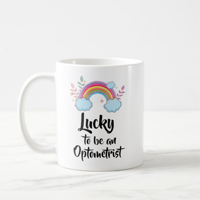Glück, eine optometrische Tasse zu sein (Links)