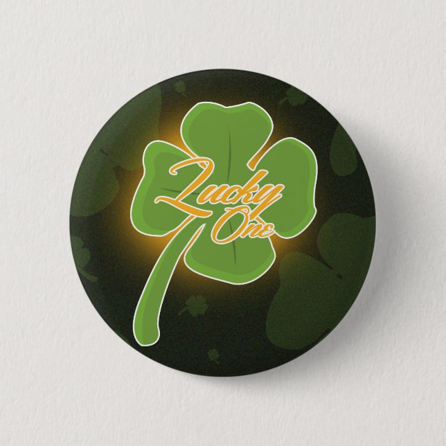 Glück Eins Button (Vorderseite)
