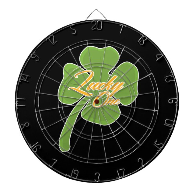 Glück Eins Dartscheibe (vorne)