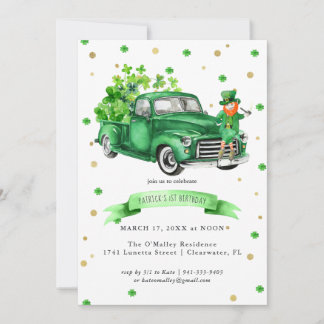 Glück Eins | St. Patrick's Day 1. Geburtstag