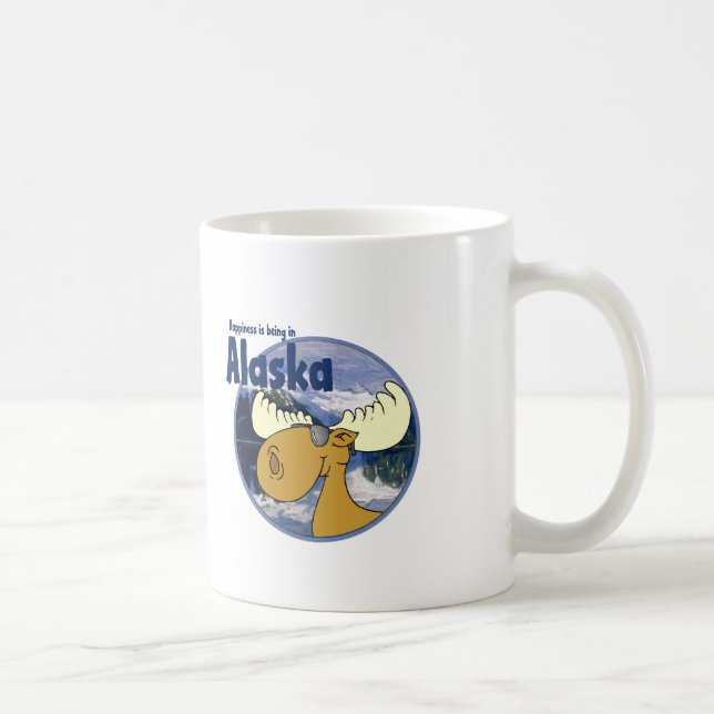 Glück-Elche - Alaska Tasse (Rechts)
