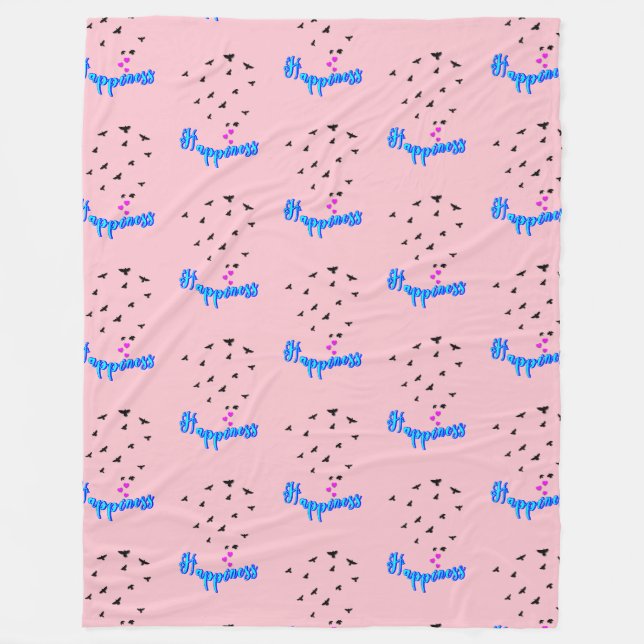 Glück Fleecedecke (Vorderseite)