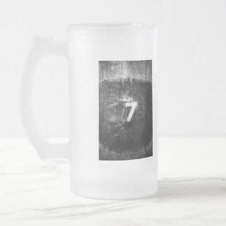 Glück für Summe Mattglas Bierglas