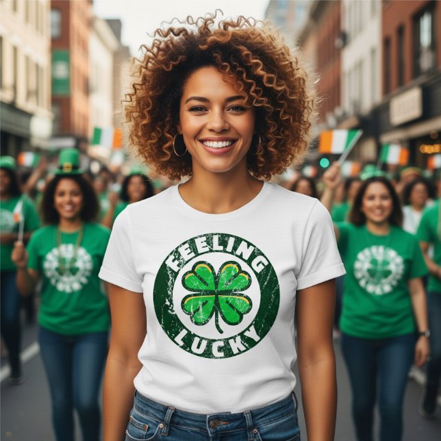 Glück gehabt - St. Patrick's Day  T-Shirt (Von Creator hochgeladen)