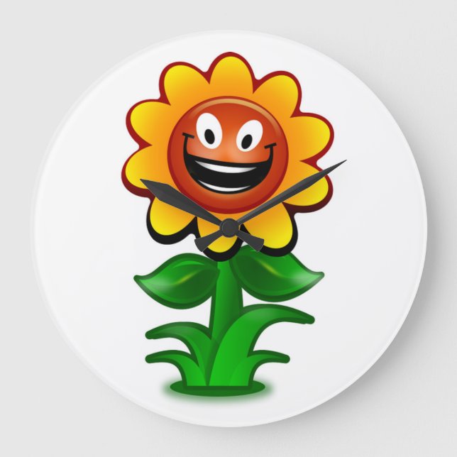 GLÜCK GROßE WANDUHR (Vorderseite)