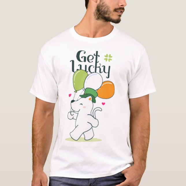 Glück haben T-Shirt (Vorderseite)