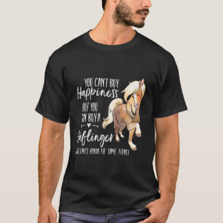 Glück Haflinger Pferd Langschläfer Shirt Pferd
