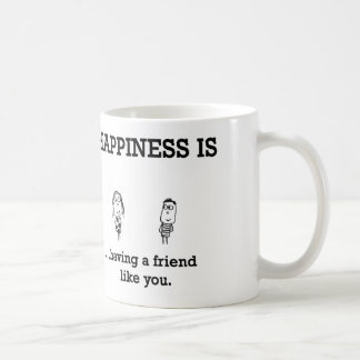 Glück hat einen Freund wie Sie Kaffeetasse