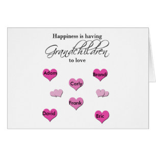 Glück hat Enkelkinder zur Liebe