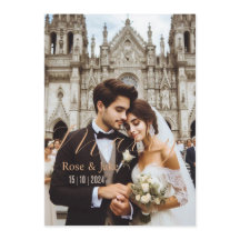 Glück, Hochzeitkarte