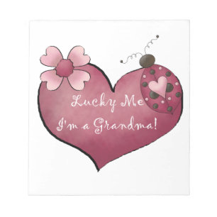 Glück, ich bin ein Oma Geschenke Notizblock