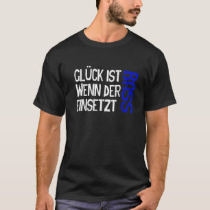 Glück If Bass Inserts Choir Singer Musicians Sin T-Shirt