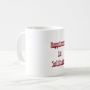 Glück in der Einsamkeit Tasse