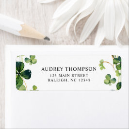 Glück in der Liebe Brautparty Grünes Kleeblatt