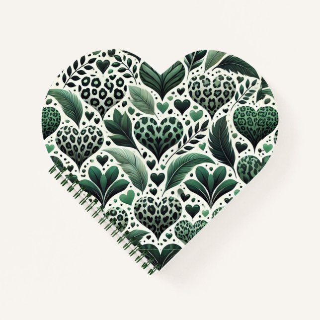 Glück in der Liebe Notizbuch (Vorderseite)