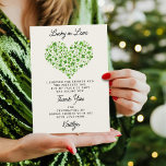 Glück in der Liebe St. Patrick's Day Brautparty Dankeskarte<br><div class="desc">Wir bedanken uns bei Ihnen in stilvollem Ambiente mit diesen modernen und sehr trendigen Brautparty- oder Hochzeitskarten. Dieses Design lässt sich leicht mit Ihrer speziellen Veranstaltungssprache personalisieren und Ihre Gäste werden begeistert sein,  wenn sie diese wunderbaren Dankesworte sehen. Matching-Elemente finden Sie in der Auflistung.</div>