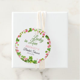 Glück in der Liebe St. Patrick's Day Brautparty Geschenkanhänger
