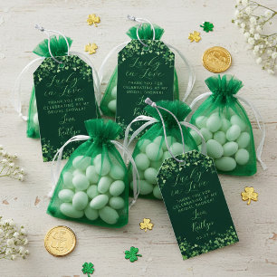 Glück in der Liebe St. Patrick's Day Brautparty Geschenkanhänger