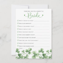 Glück in der Liebe Wie gut kennt man die Braut Spi