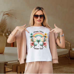 Glück in einem glücklichen Leben T-Shirt