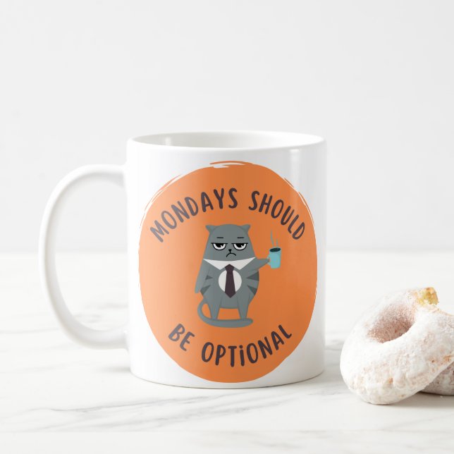 Glück in einer Tasse (Mit Donut)